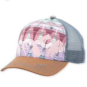 Pistil McKinley Trucker Hat Outdoor Y2K Mountains Adjustable